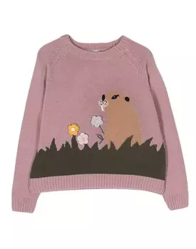 Свитер Il Gufo, розовый