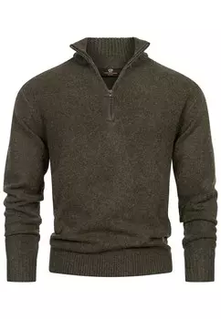 Свитер INDICODE JEANS Lokant, зеленый