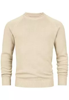 Свитер Indicode Jeans MASSUM, бежевый
