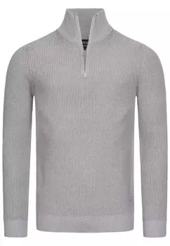 Свитер INDICODE JEANS Mayer, светло-серый