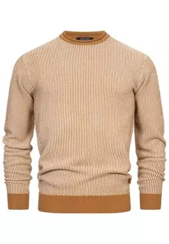 Свитер INDICODE JEANS Sweater League, бежевый