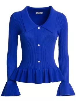 Свитер Influencer Peplum, королевский синий