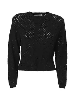 Свитер Influencer POINTELLE, черный