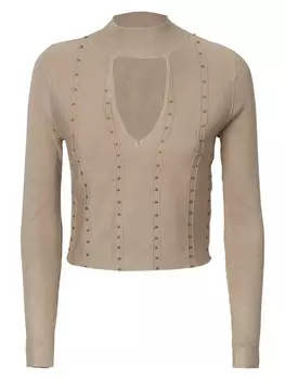 Свитер Influencer, темно-бежевый