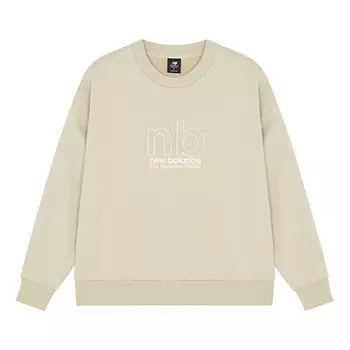 Свитер ( iu ) casual round neck long sleeves solid color pullover hoodie yellow New Balance, желтый