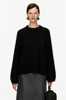 Свитер из альпаки и шерсти Arket, черный