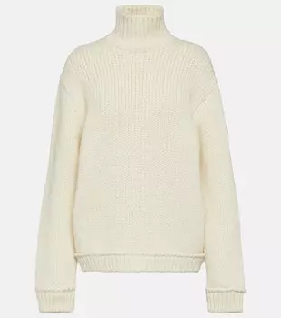 Свитер из альпаки и шерсти TOM FORD, белый