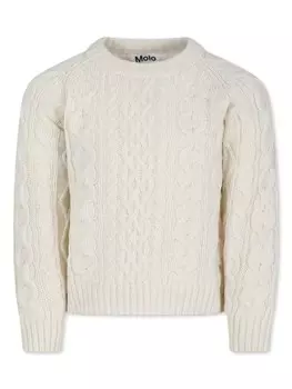 Свитер из бирка Molo, белый
