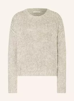 Свитер из блестящей пряжи Catnoir, бежевый