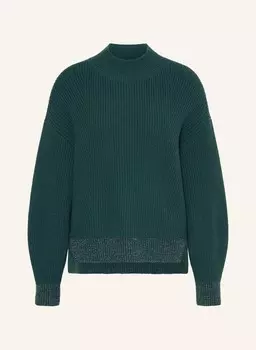 Свитер из блестящей пряжи MARC CAIN, цвет 559 soft forest