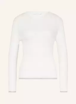 Свитер из блестящей пряжи Rich&Royal, экрю