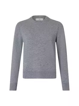Свитер из чистого кашемира Ipuri Essentials, серый