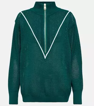 Свитер из хлопка Calva VARLEY, зеленый