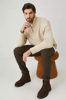 Свитер из хлопка Medicine, бежевый