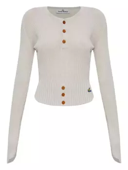 Свитер из хлопковой смеси Vivienne Westwood, нейтральный