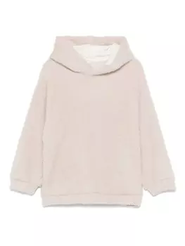 Свитер из искусственного меха Miss Grant Kids, серый