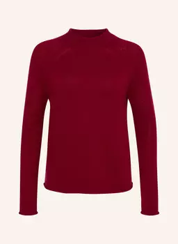 Свитер из кашемира и шерсти мериноса Mrs & Hugs, красный