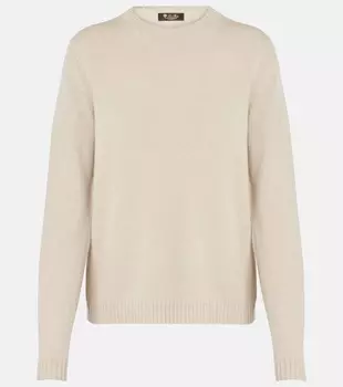 Свитер из кашемира Parksville Loro Piana, Ivory Lace Melange