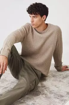 Свитер из медицинской шерсти Medicine, бежевый