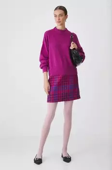 Свитер из медицинской шерсти Medicine, фиолетовый