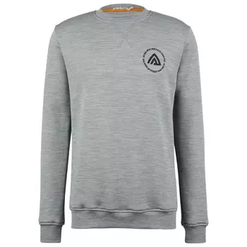 Свитер из мериноса Aclima Fleecewool Crew Neck, цвет Grey Melange