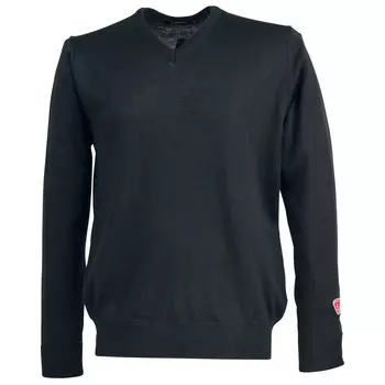 Свитер из мериноса Ivanhoe Of Sweden Cashwool V Neck Male, черный