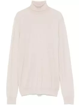 Свитер из мериносовой шерсти Drumohr, нейтральный цвет