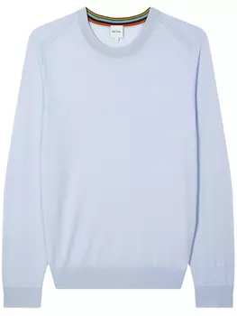 Свитер из мериносовой шерсти Paul Smith, синий