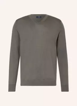 Свитер из мериносовой шерсти Strokesman'S, зеленый