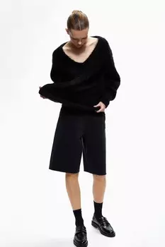 Свитер из мохера H&M, черный
