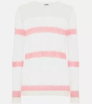 Свитер из мохера и шерсти Miu Miu, Talco + Petalo