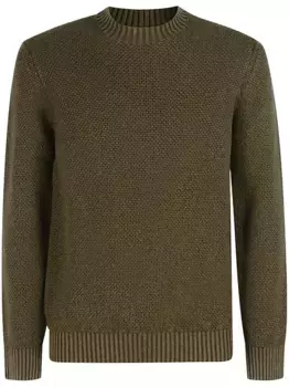 Свитер из натуральной шерсти Circolo 1901, зеленый