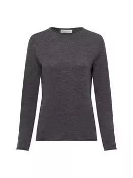 Свитер из натуральной шерсти Marc O'Polo, серый