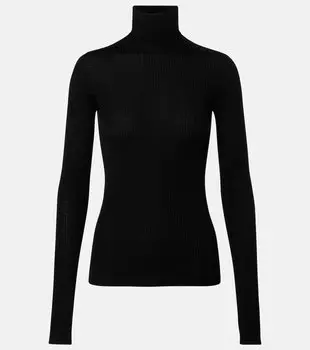 Свитер из натуральной шерсти Niagara Sportmax, черный