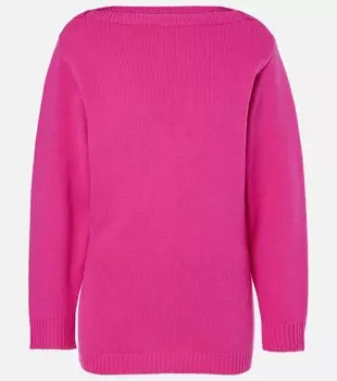 Свитер из натуральной шерсти Valentino, цвет pink pp
