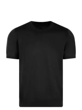 Свитер из оченьтонкого хлопка Drumohr, черный