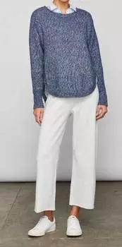 Свитер из ольхи, цвет «милитари-синяя» sundays