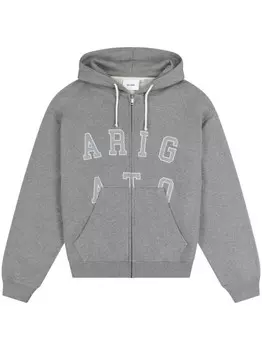 Свитер из органического хлопка Axel Arigato, серый