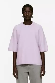 Свитер из шерсти альпаки и шерсти Arket, фиолетовый