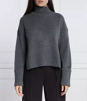 Свитер из шерсти Calvin Klein Regular Fit, цвет grafite