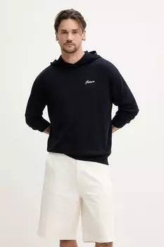 Свитер из шерсти From Future, темно-синий