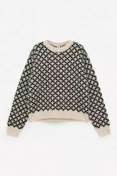 Свитер из шерсти и альпаки Arket, мультиколор