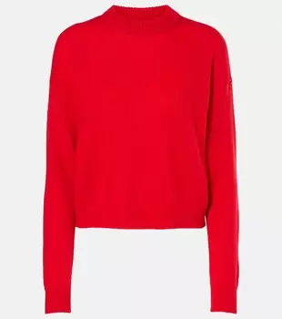 Свитер из шерсти и кашемира Jardin Des Orangers, красный