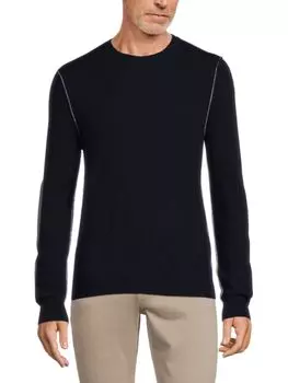 Свитер из шерсти и кашемира Naadam, темно-синий