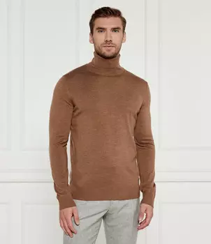 Свитер из шерсти Joop! 04Donte Regular Fit, коричневый
