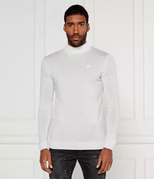 Свитер из шерсти Karl Lagerfeld Regular Fit, белый