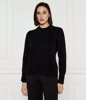 Свитер из шерсти Liu Jo Regular Fit, черный