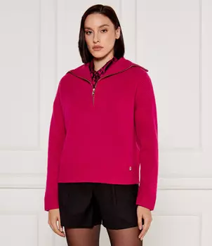 Свитер из шерсти Liu Jo Regular Fit, роза
