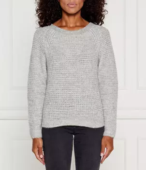 Свитер из шерсти Marc Cain Regular Fit, серый