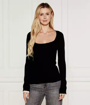 Свитер из шерсти Pinko CYMRIC Slim Fit, черный